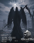 "HandObj" Grim Reaper Statue (unpack)