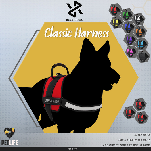 [Rezz Room] Box German Shepherd Classic Harness