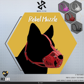 [Rezz Room] Box German Shepherd Rebel Muzzle