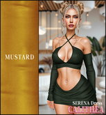 CALITEHA . Serena . Dress . Mustard