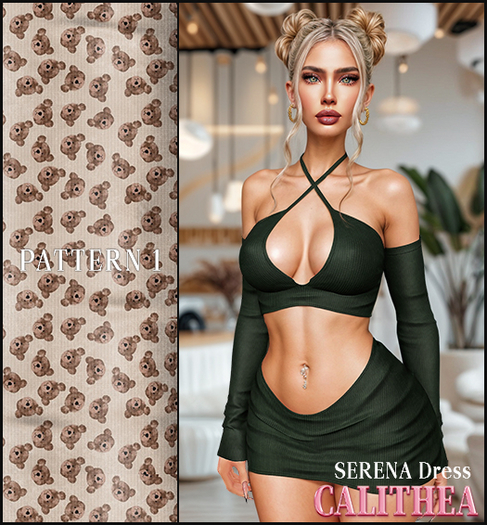 CALITEHA . Serena . Dress . Pattern 1