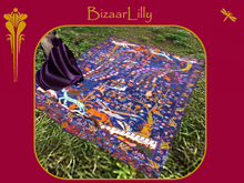 Tartar Rug ~ Royal Blue