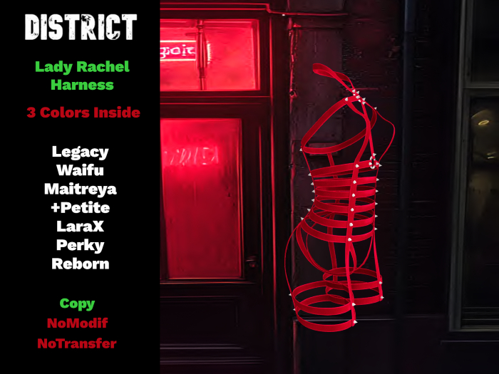 DM - Fatpack Lady Rachel Harness v1