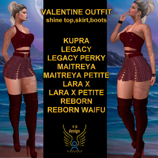 VALENTINE OUTFIT DEMO