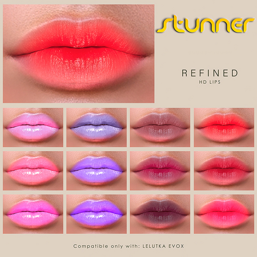 Stunner HD Lips EVOX Refined Fatpack