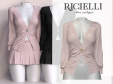 Ricielli - Olive Cardigan / Petal