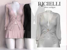 Ricielli - Olive Cardigan / Gray