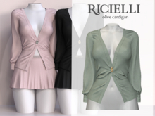 Ricielli - Olive Cardigan / Pistaccio