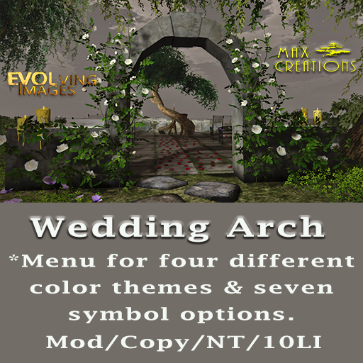 Max Outdoor Wedding Arch Add/Wear Me