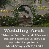 Max Outdoor Wedding Arch Add/Wear Me