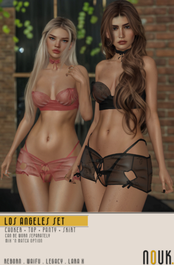 Nouk. Los Angeles Set Neutral Pack