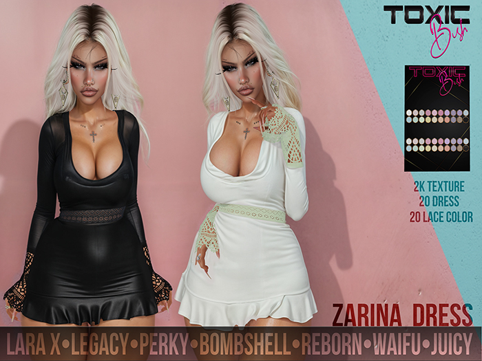 [TOXIC BISH] Zarina Dress @ HUD