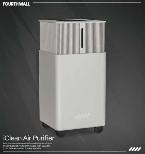 Fourth Wall / iClean Air Purifier - Stone