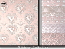 PBR & Legacy-Pink Heart Lace
