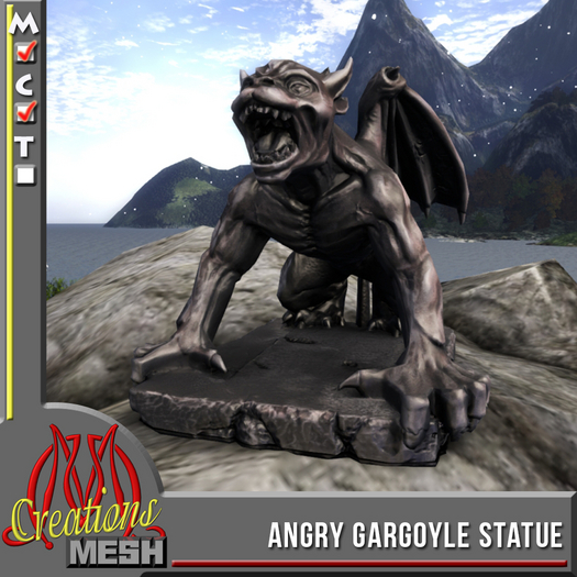 Angry Gargoyle CM box, it does not bite, at all...