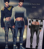 E.St Pants Male. Atlas black