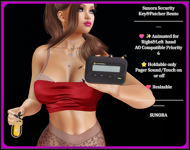 Sunora Security Key&Patcher Bento