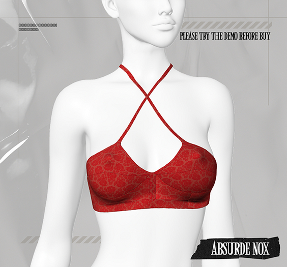 Absurde Nox - Bra Chantal // Red