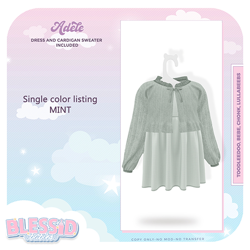BLESSIDBABIES ADELE MINT(ADD)