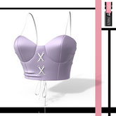 Lavender Corset Top Maitreya