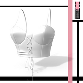 White Corset Top Maitreya