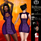 @AdReNaLiZeD@ Francesca Purple Floral