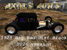 1925 rat rod/dirt black 2026 _UPDATED January 2026