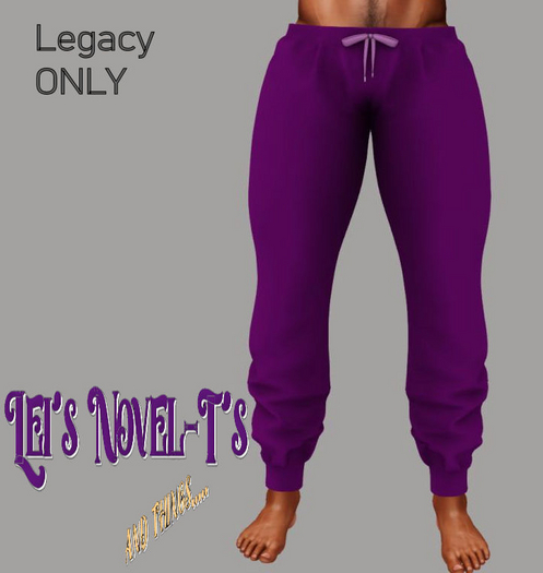 Men's Purple Joggers
