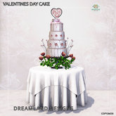 DD Valentines Wedding Cake Table Set