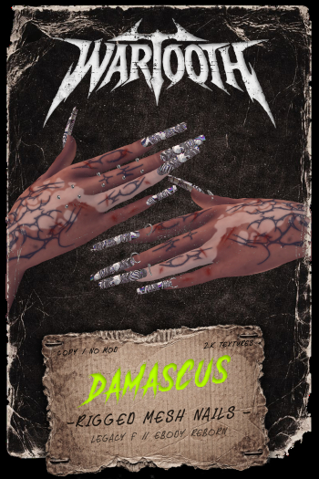 WARTOOTH Damascus. Nails