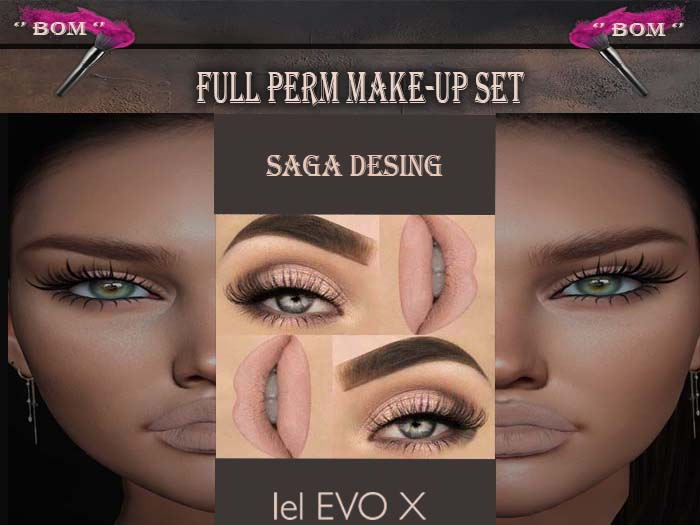 ''SaGa Design'' Full Perm Make-up New Set 0110
