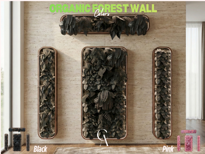 Organic Forest Wall Colors - CANARUN - (Rezzme)