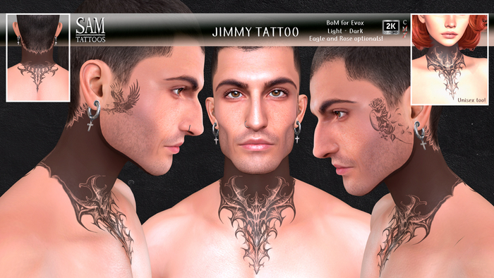 [SAM TATTOOS] JIMMY TATTOO - BOM FOR EVOX