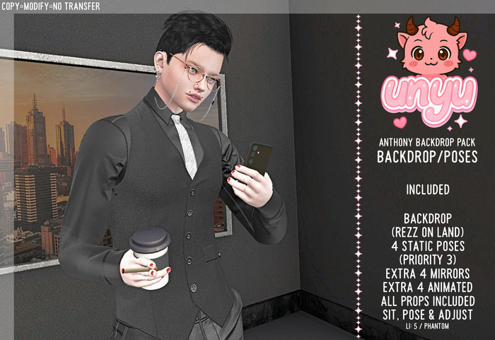 [unyu] Anthony Backdrop Pack