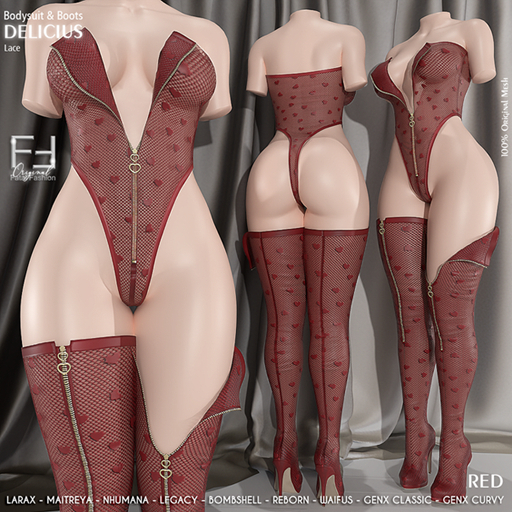FF Original - Delicius Lace - RED