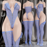FF Original - Delicius Lace - L BLUE