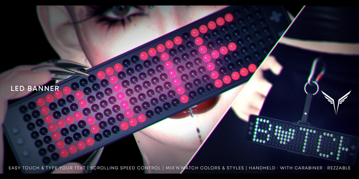 \-VALKYR-/ The LED Banner ★NEW★