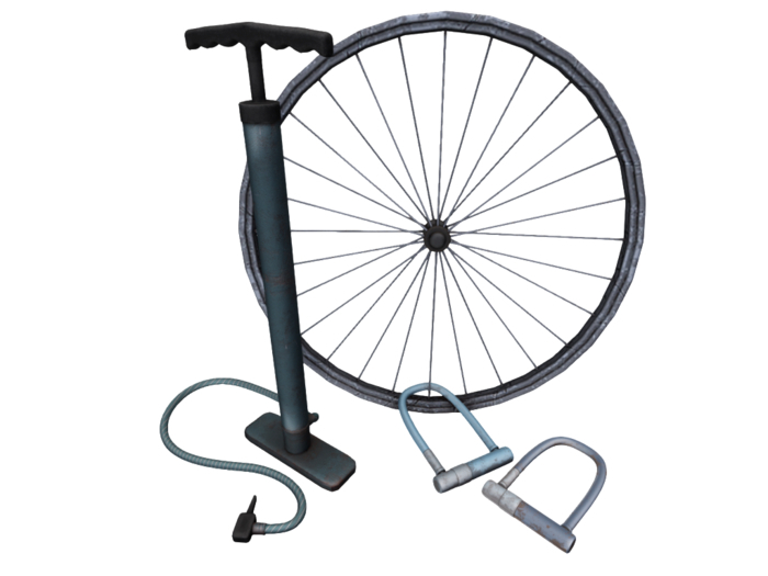 Second Spaces - In the Garage - bike stuff