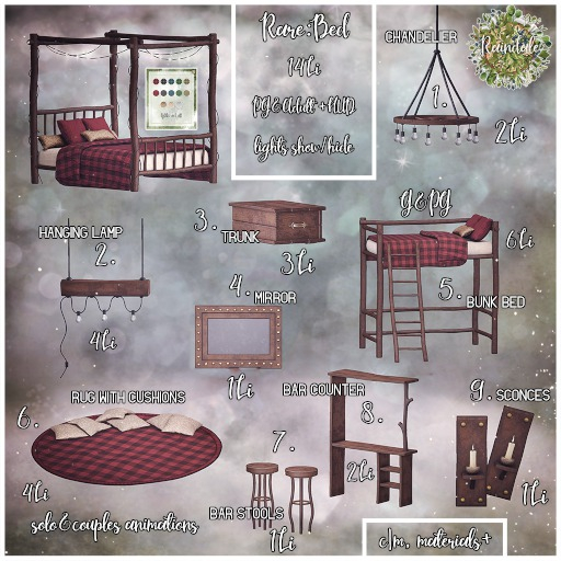 Raindale - Fallview trunk table