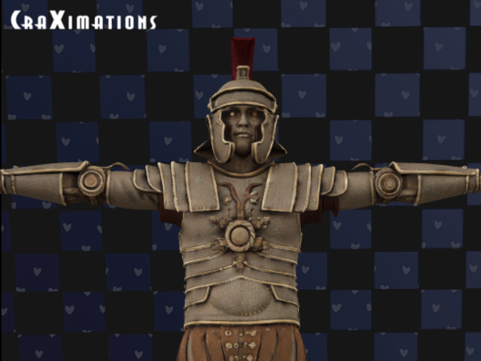 Bronze Roman Automaton