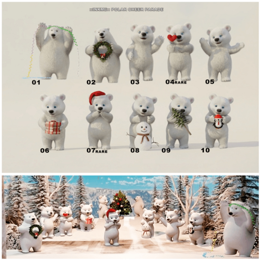 10 ::Inkme:: Polar Cheer Parade