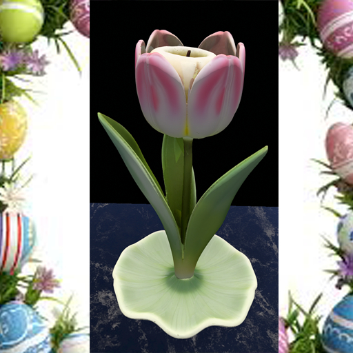 Easter Tulip Candle