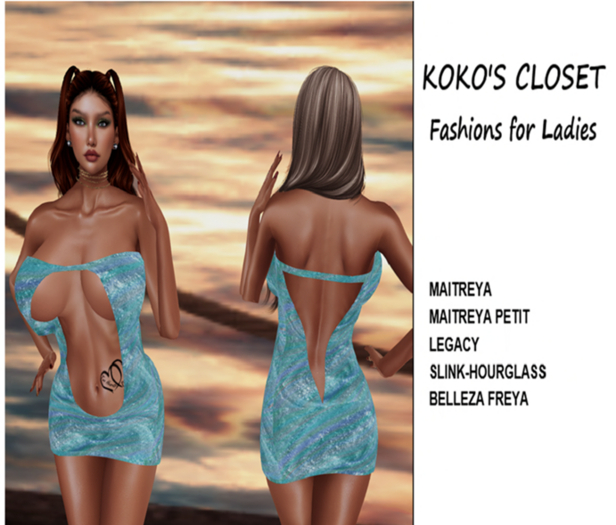 KOKO'S CLOSET MINT GREEN DRESS