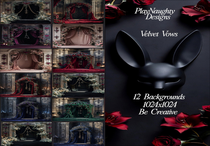 PlayNaughty Velvet Vows
