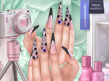 Lexa - Night Coffin Nails