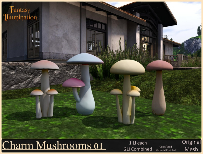 Charm Mushrooms