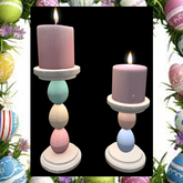 Easter Egg Candle Set