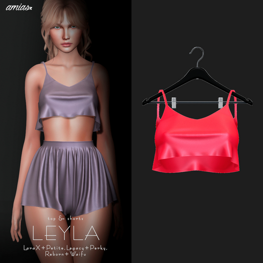 amias - LEYLA top ruby