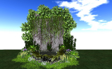 Jad Garden - Waterfall Garden with vines