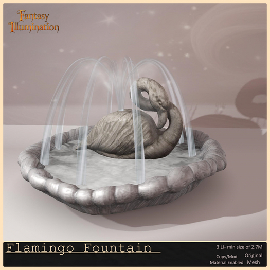 Flamingo Fountain